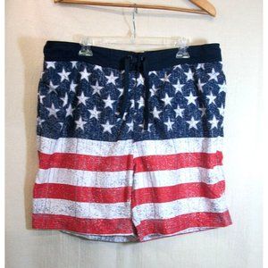 Red Head Brand Co. Men's Swim trunks American flag sz XL